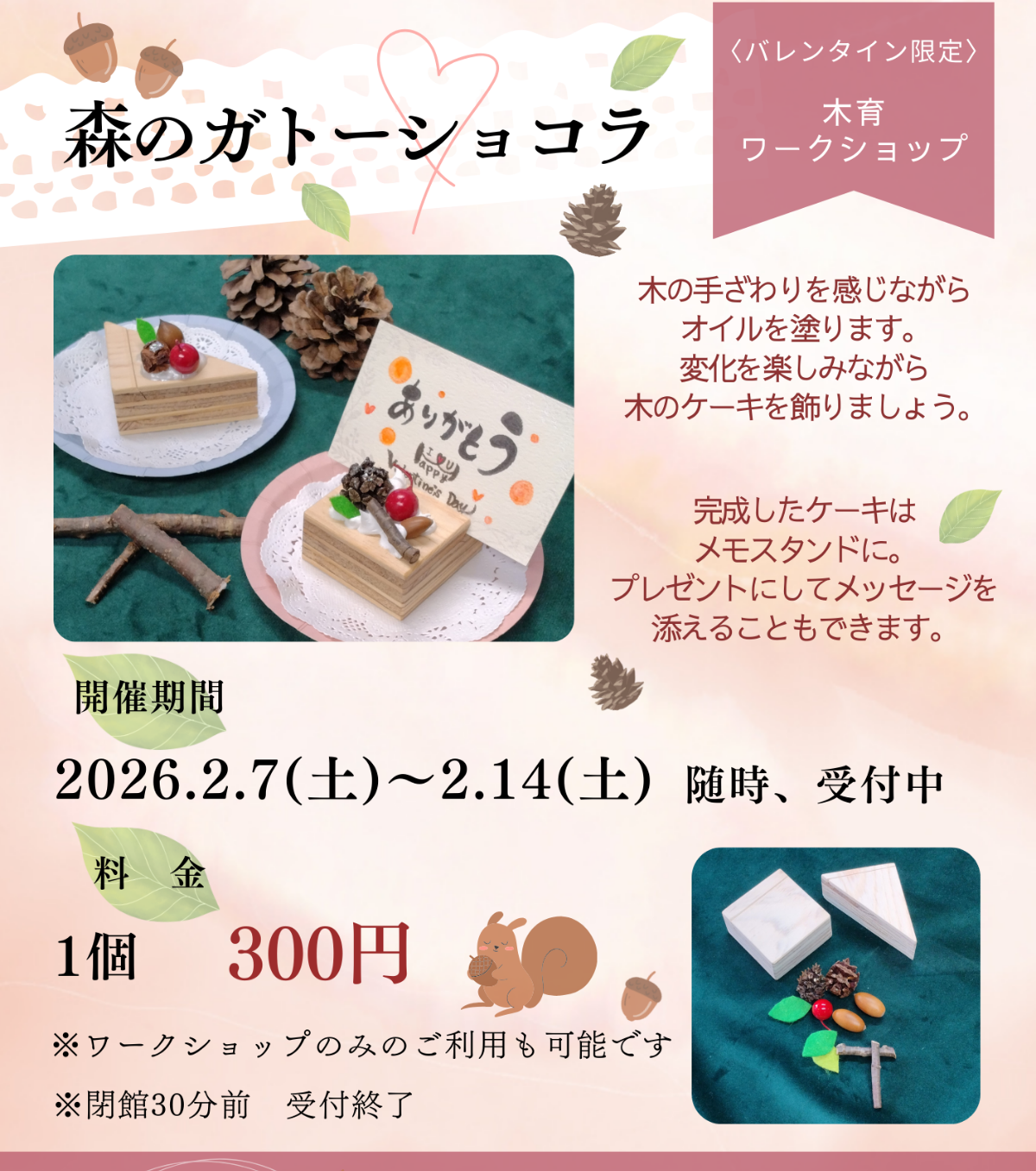 森のガトーショコラ